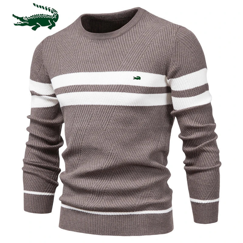 2023 High Quality New Mens Boys Winter Stripe