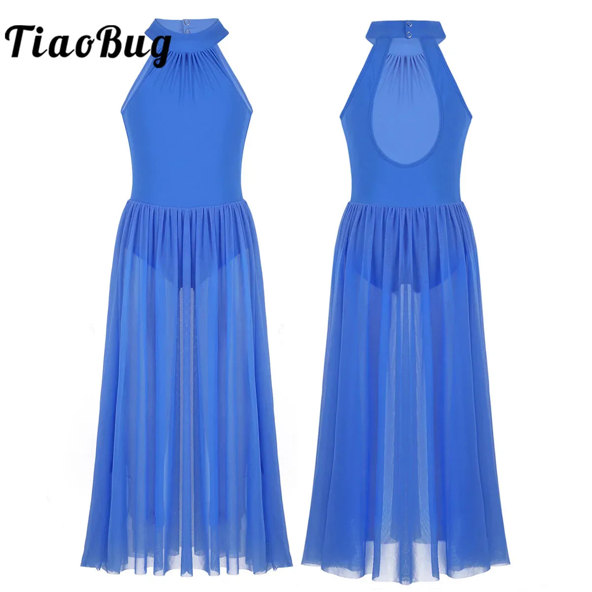 Kids Girls Lyrical Modern Leotard Dance Wear Sleeveless