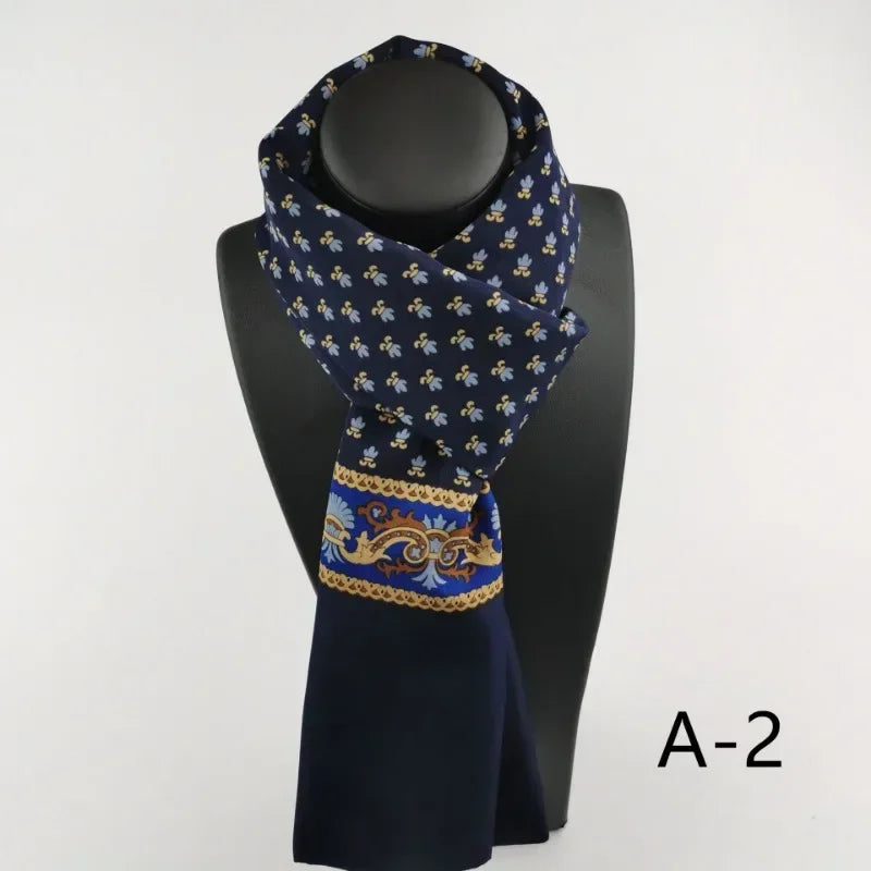 New Fashion Spring Winter Silk Scarf for Men