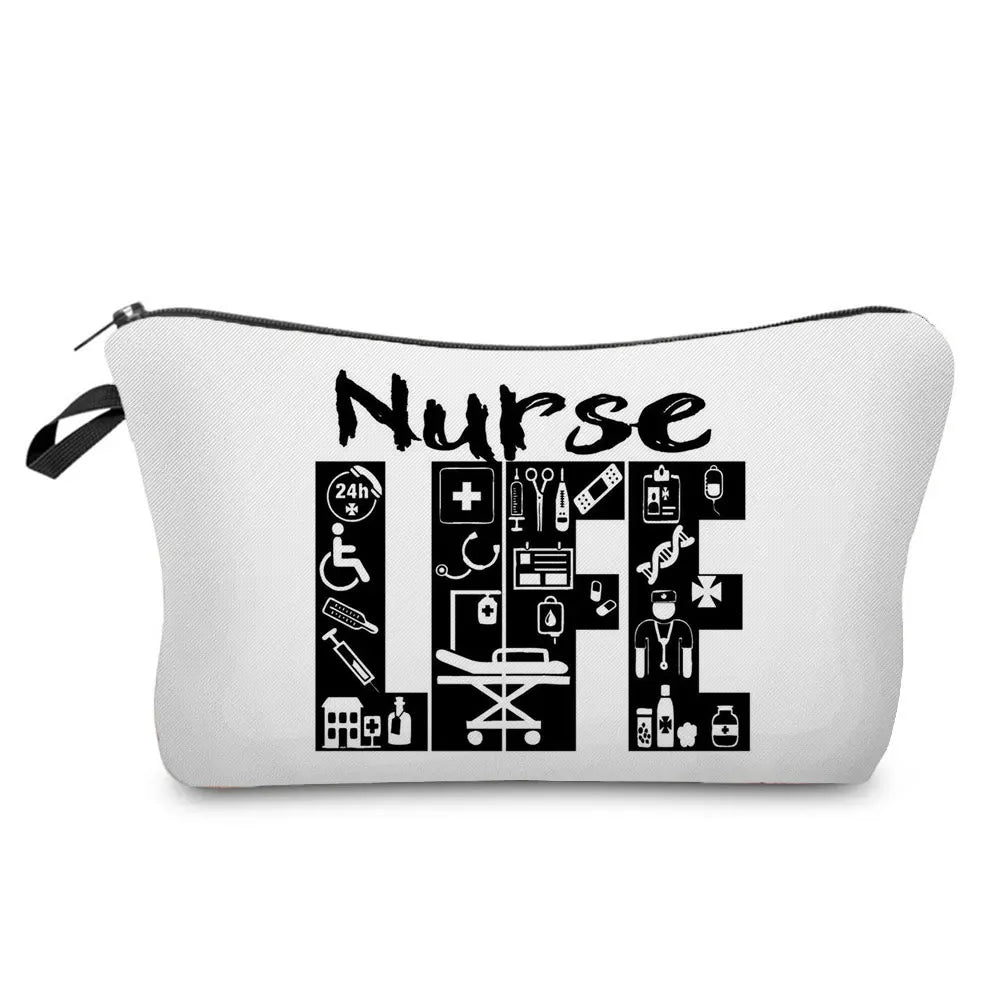 Nurse Makeup Bag Women Cosmetic Bag Toiletry Travel
