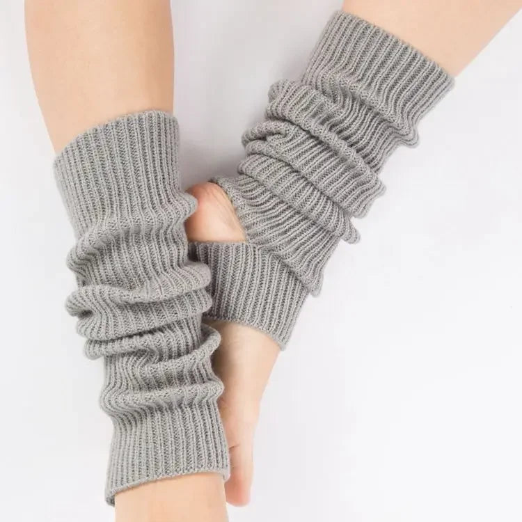 Children Adult Latin Dance Leg Cover Knitted Sports