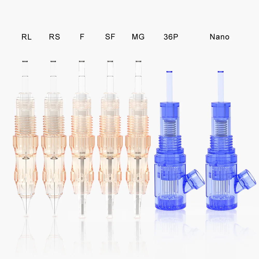 BMX 10PCS PMU Cartridges Tattoo Needles Micropigmentation for