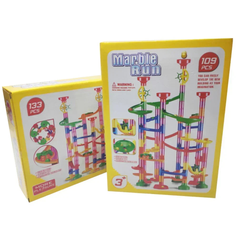 45-232PCS Marble Run Race Building Blocks Track Ball
