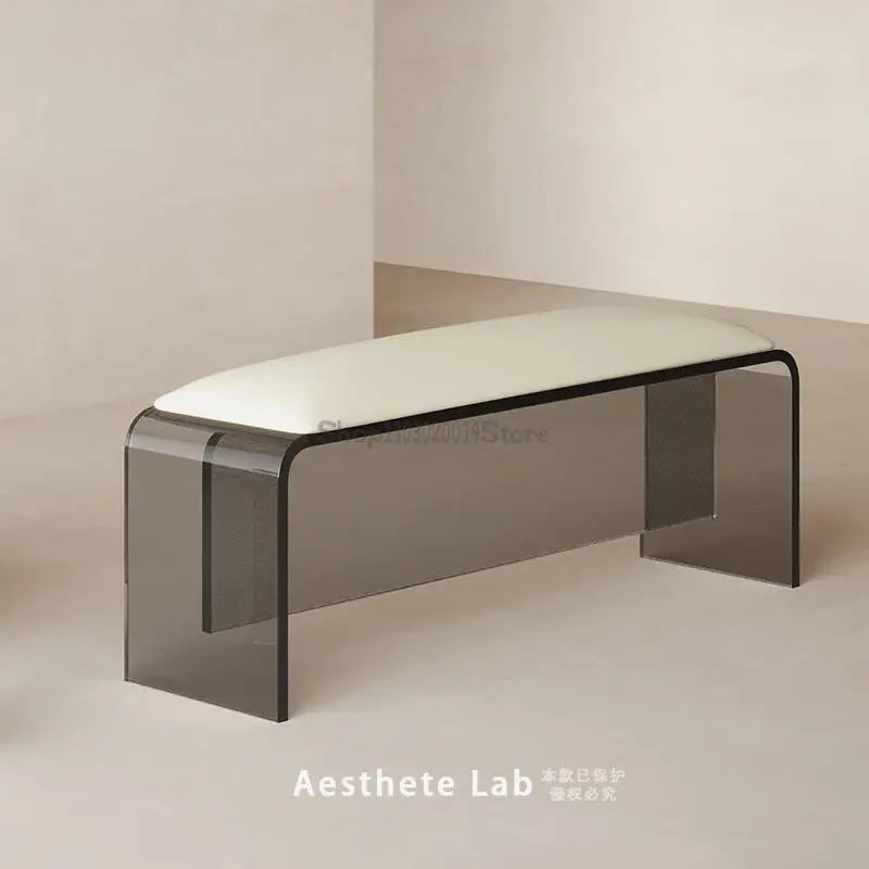 Acrylic Bench Dining Table Stool Dining Chair Dining