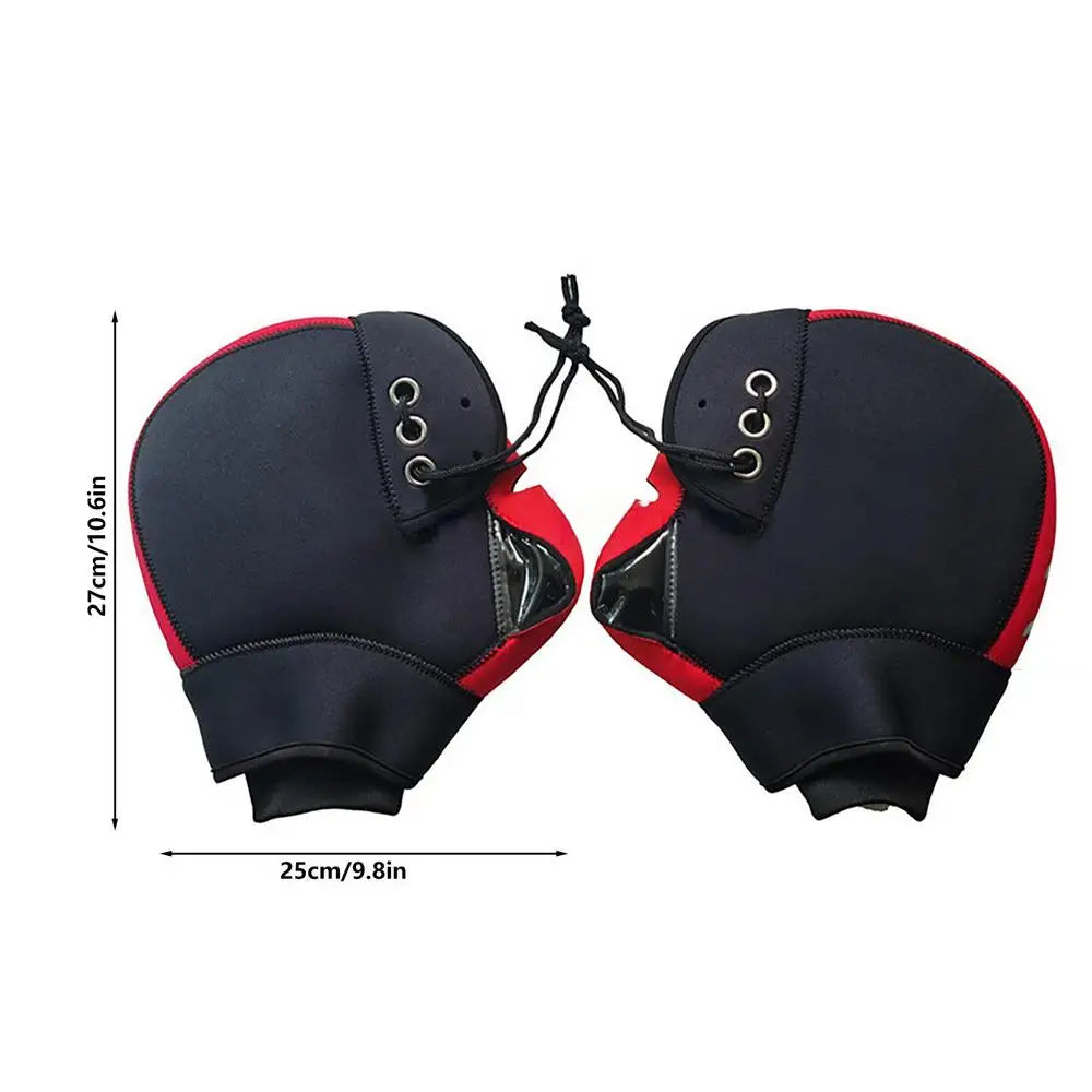 Snowmobile Gloves winter handlebar muffs waterproof bike gloves warm bike mittens Windproof motocross gloves Rainproof mittens