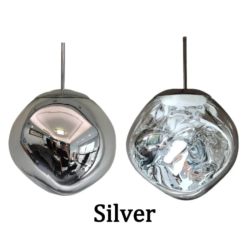 Nordic Lava LED Pendant Lights Modern Light PVC