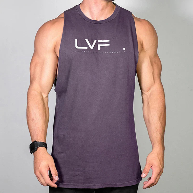 Mens Summer Gym Dry Quickly Tank Top Man
