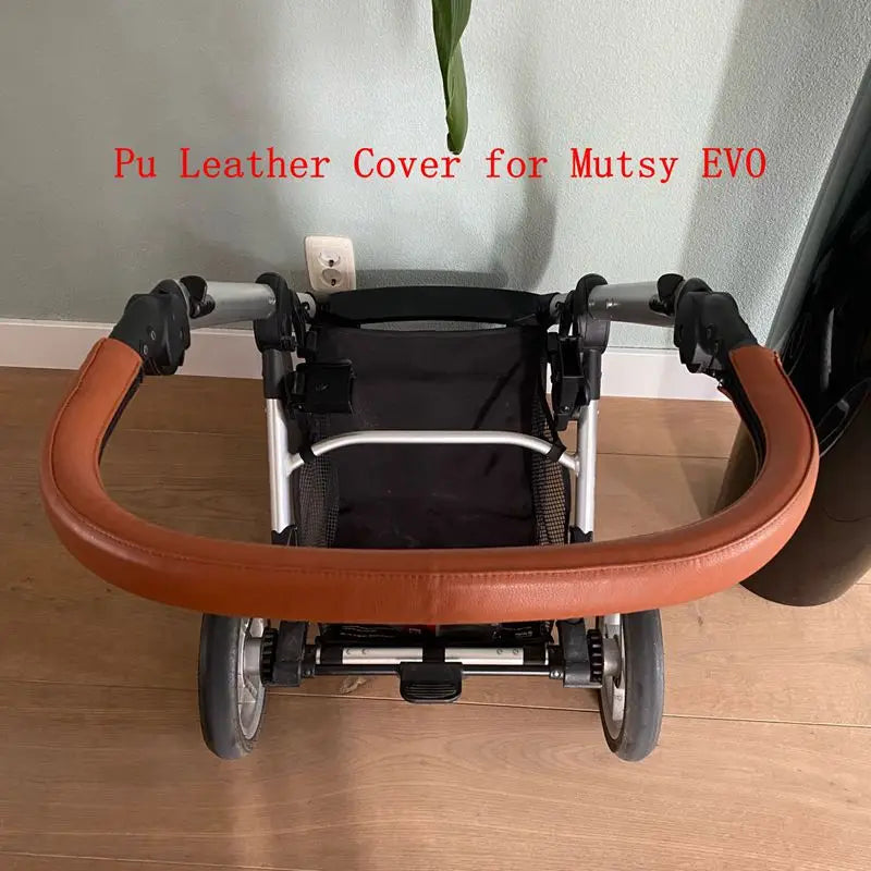 Baby Leather Handle Covers Mutsy Evo Stroller Pram