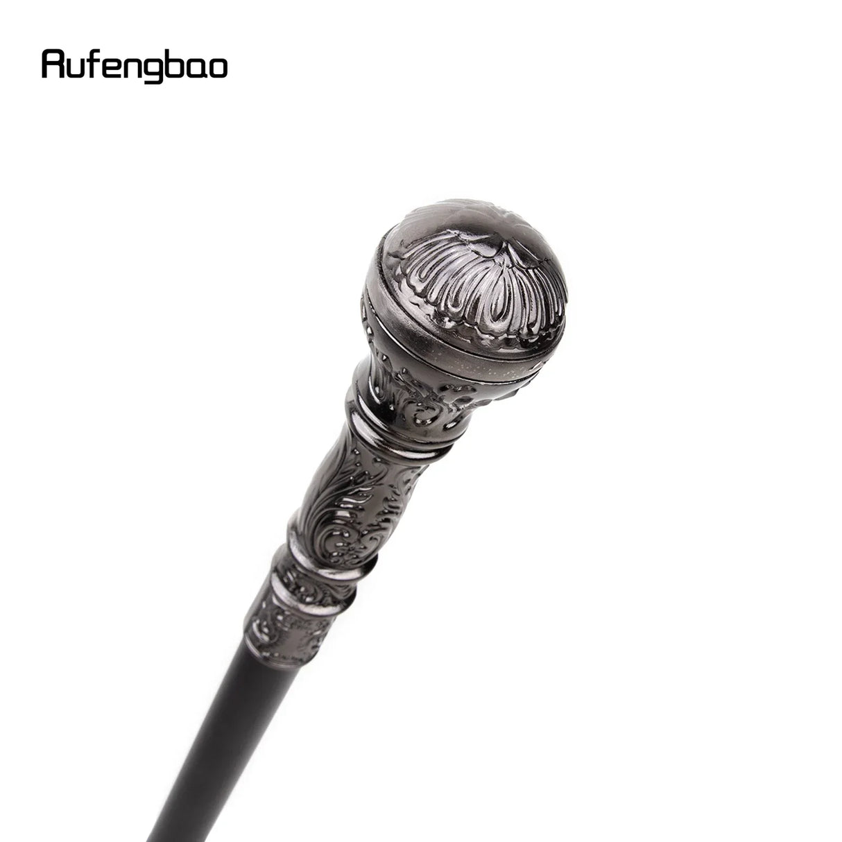 Silver Luxury Round Handle Walking Stick with Hidden