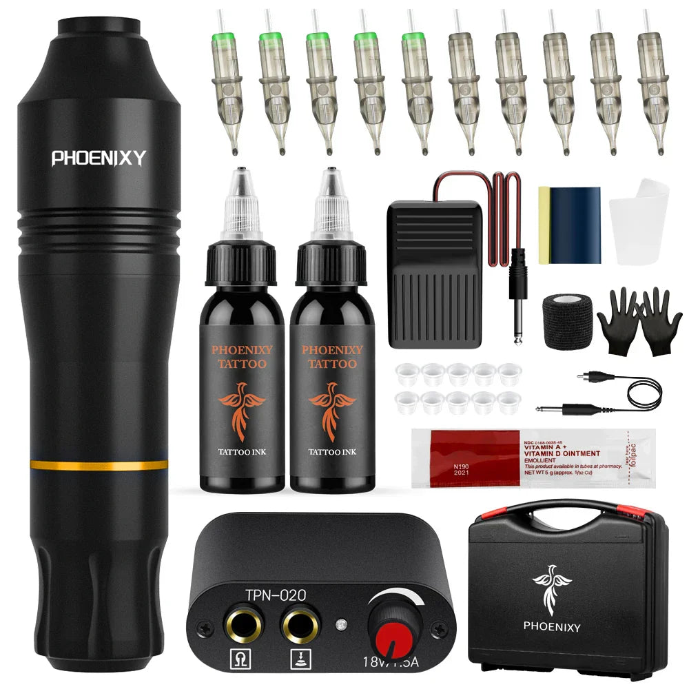 Tattoo Machine Set Beginner Practice Set Tattoo Needles