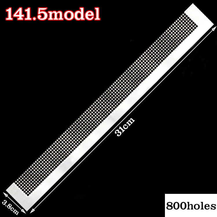 800/1020/2200holes Stainless Steel Ruler For Diamond Painting Embroidery