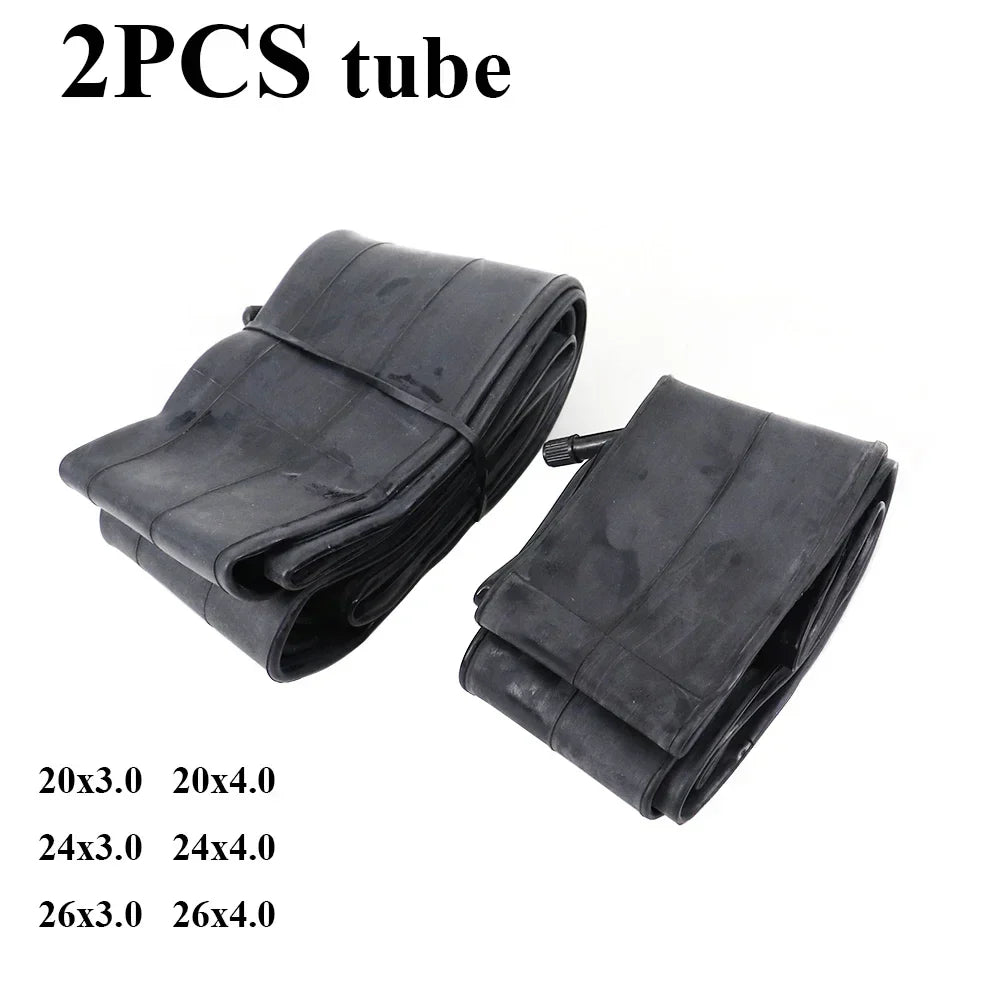 2PCS Beach Bicycle Inner Tubes 20/24 Inch