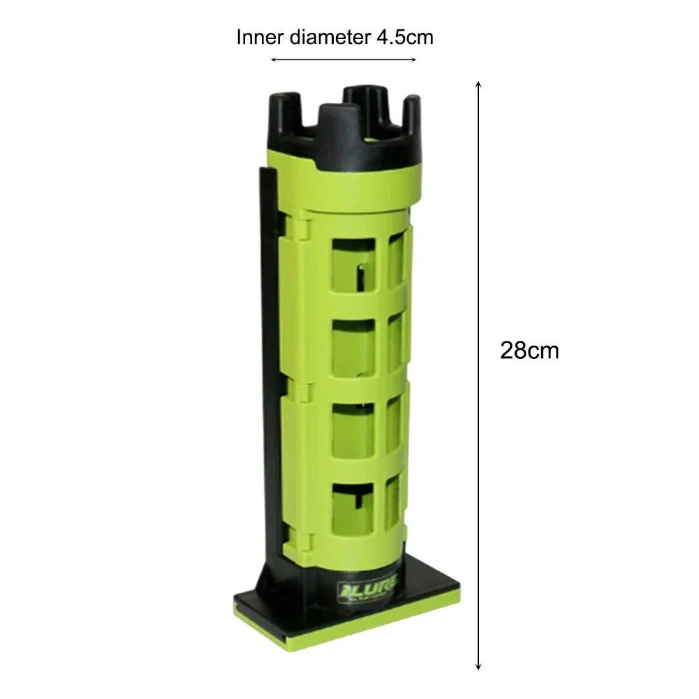 3-Layer Folding Fishing Tackle Box Multipurpose Fishing Storage