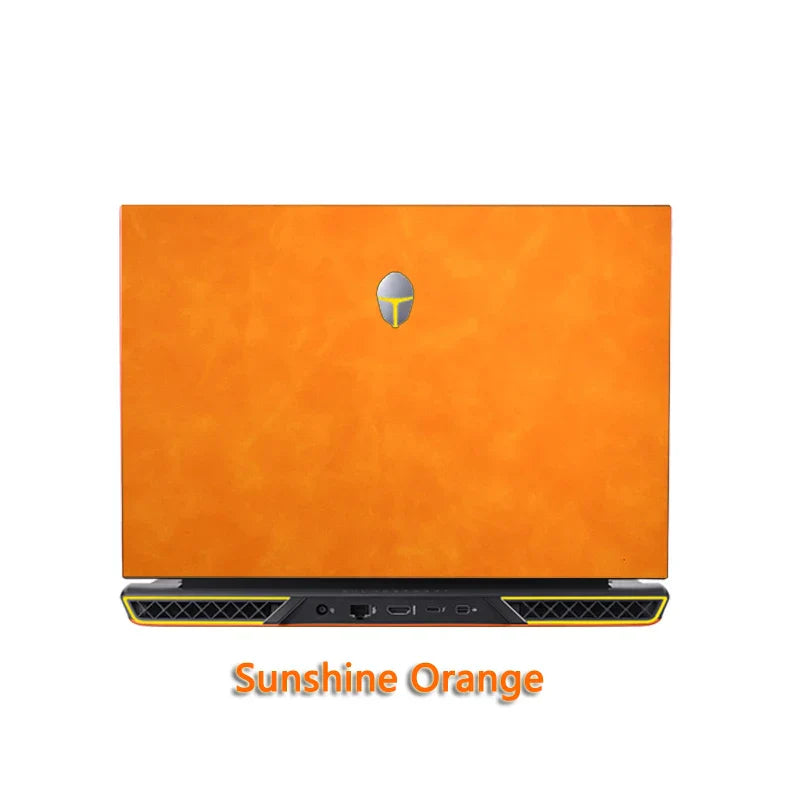 Crazy Horse PU Leather Laptop Sticker Skin Decals