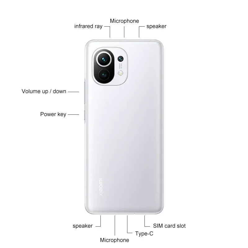 Global ROM Xiaomi Mi 11 Smartphone Snapdragon 888