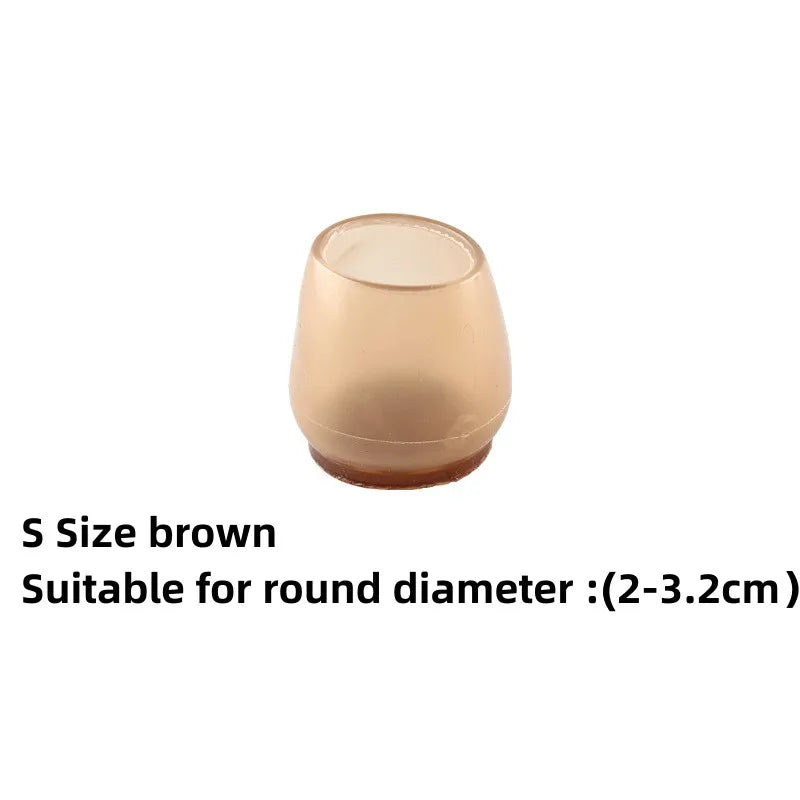 Silicone Chair Legs Non-Slip Pads Furniture Sofa Feet