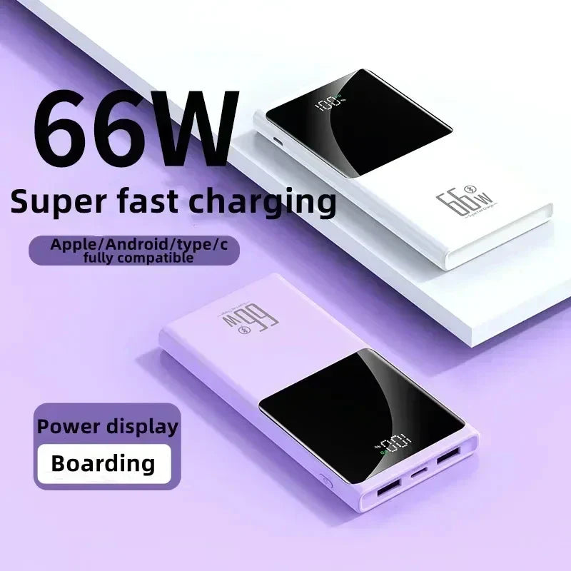 66W 50000mAh Large Capacity Power Bank Twoway Fast