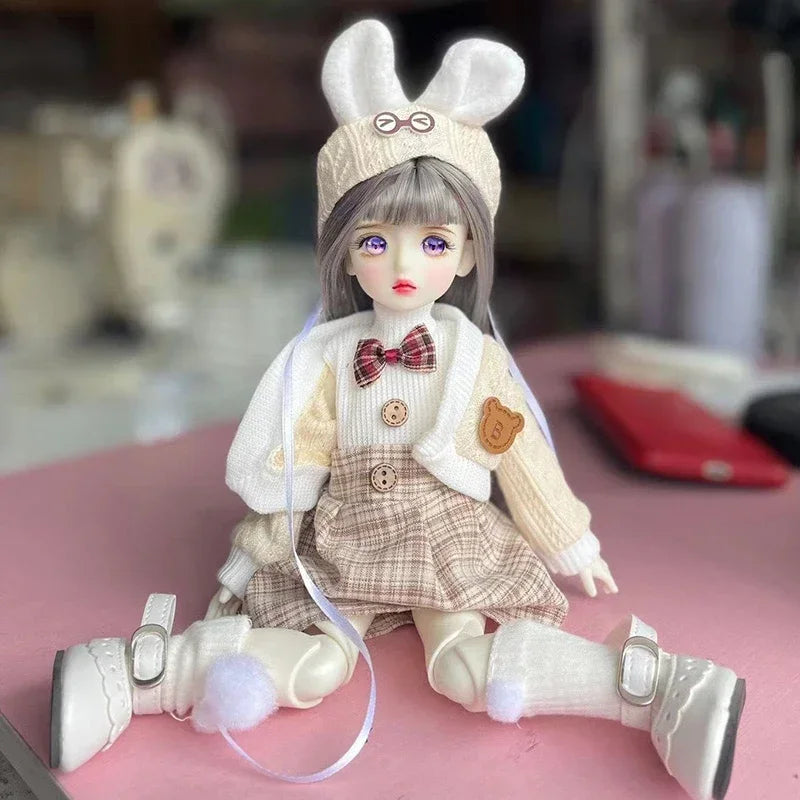 Full Set 1/6 BJD Doll Fashion Suit 30CM