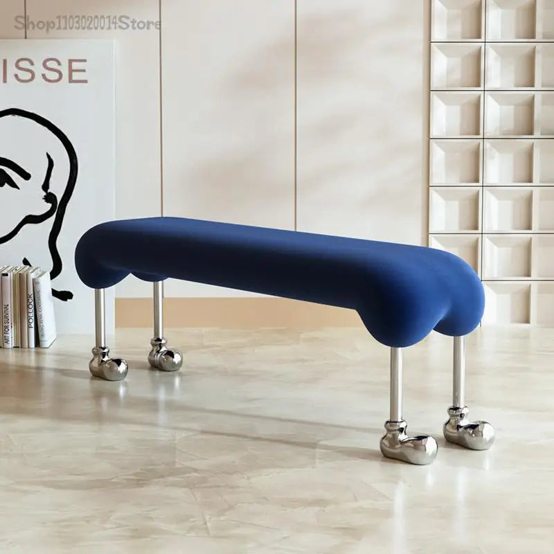 Cream Style Dog Stool Dining Chair Clothing Store