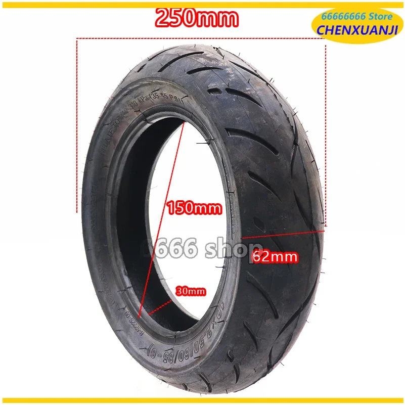 10 Inch 10x2.50 Tire CST Pneumatic Inner Tube Outer Tyre for Kugoo M4 Pro