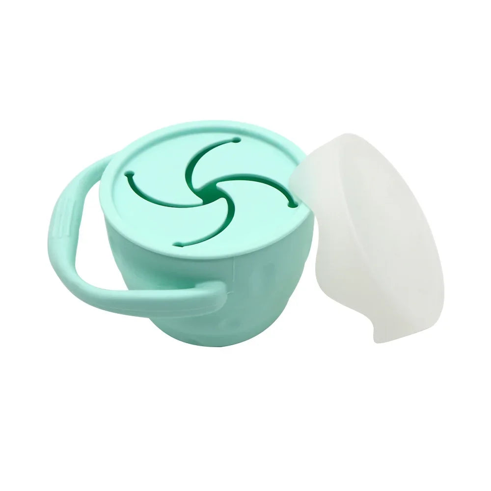 12 Color Baby Kids Silicone Snack Cup Food