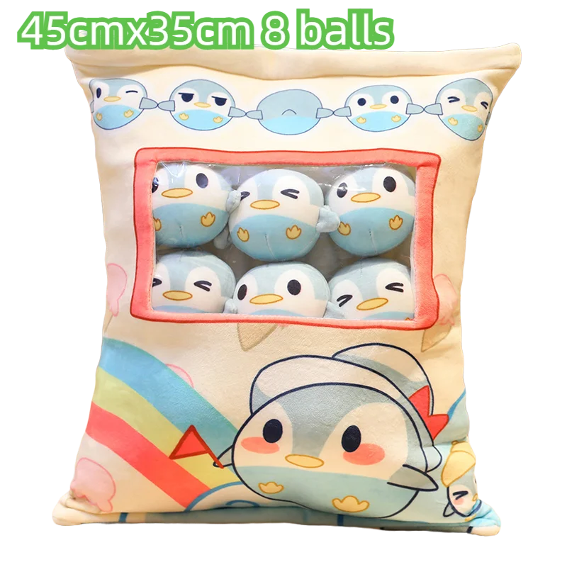 Cartoon Ramen Puff Cookie Bag Bubble Tea Plush