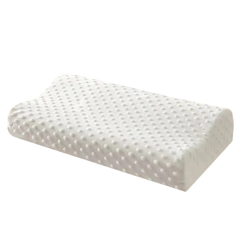 1pc Sleeping Memory Pillow Cervical Massage Pillows Natural