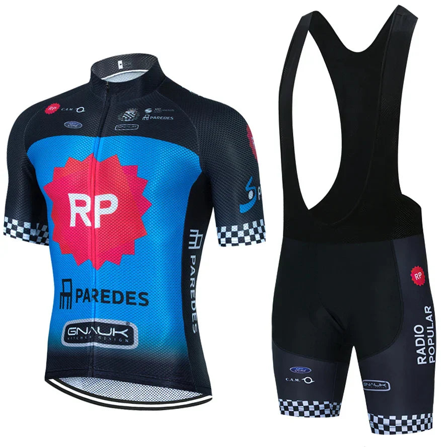 Fluor Yellow Cycling Jersey GLASSDRIVE Team Bike Maillot