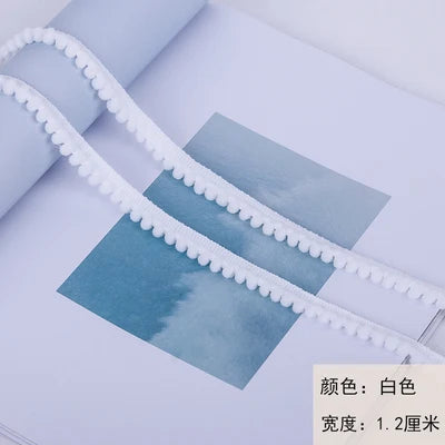 Pom Pom Trim Lace Ribbon Ball 11mm MINI