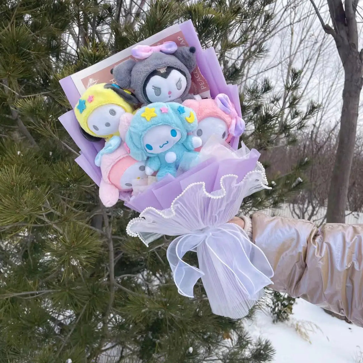 Christmas Gifts Cartoon Sanrio Plush Bouquet My Melody