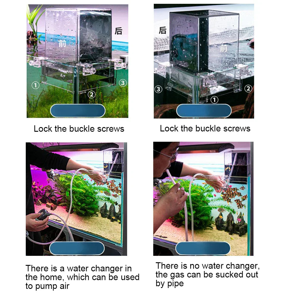 Fish Elevator-Negative Pressure Fish Tank Water Fish Tank