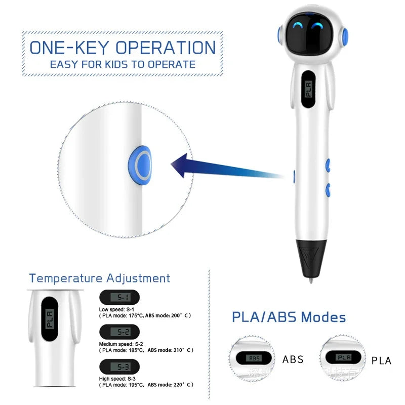 Creative Wireless 3D Drawing Pen for Kids -
