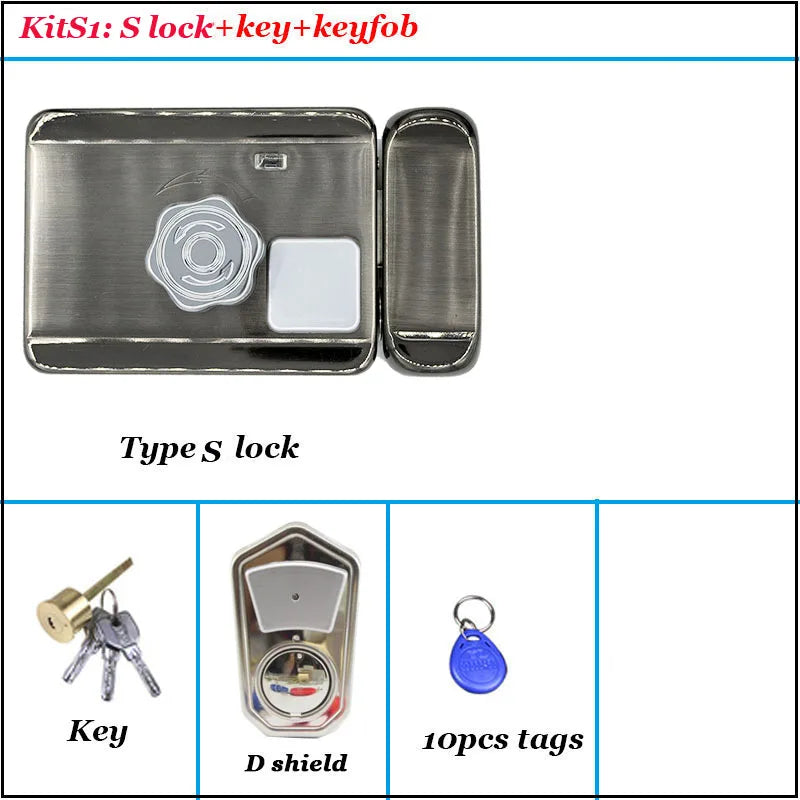 Intelligent Door Lock Video Intercom Compatible Electric Lock