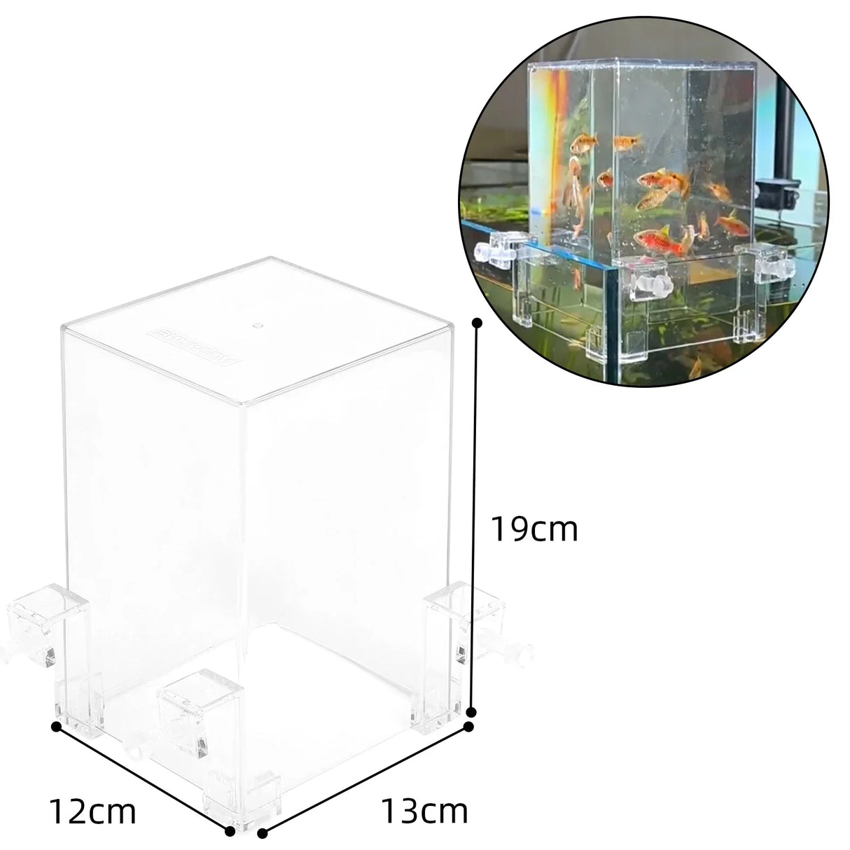 Negative Pressure Fish Tank Suspended Fish Elevator Fish