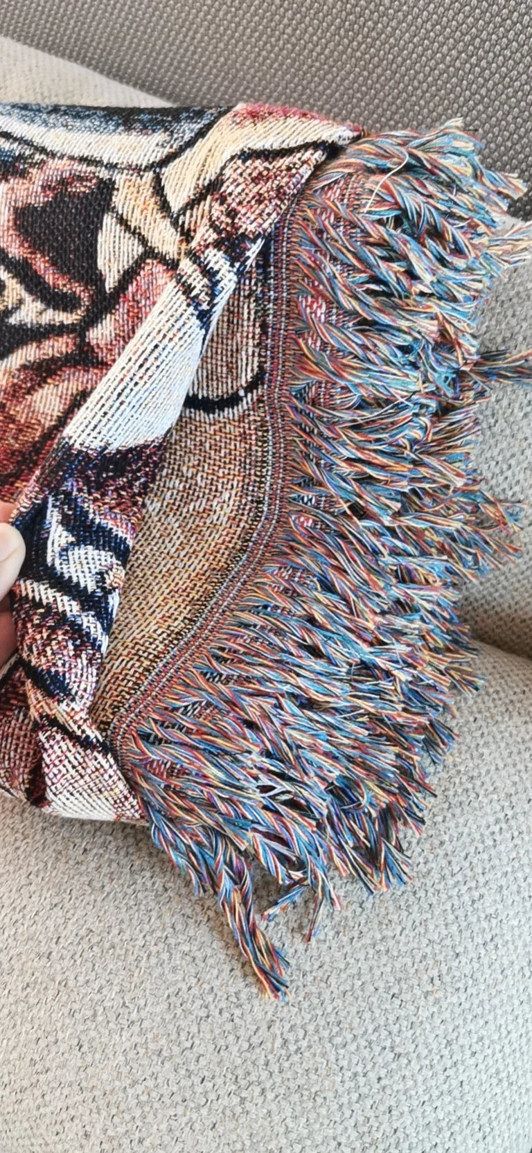 Anime Throw Towel Blanket Tapestry Bedspread Outdoor Camp