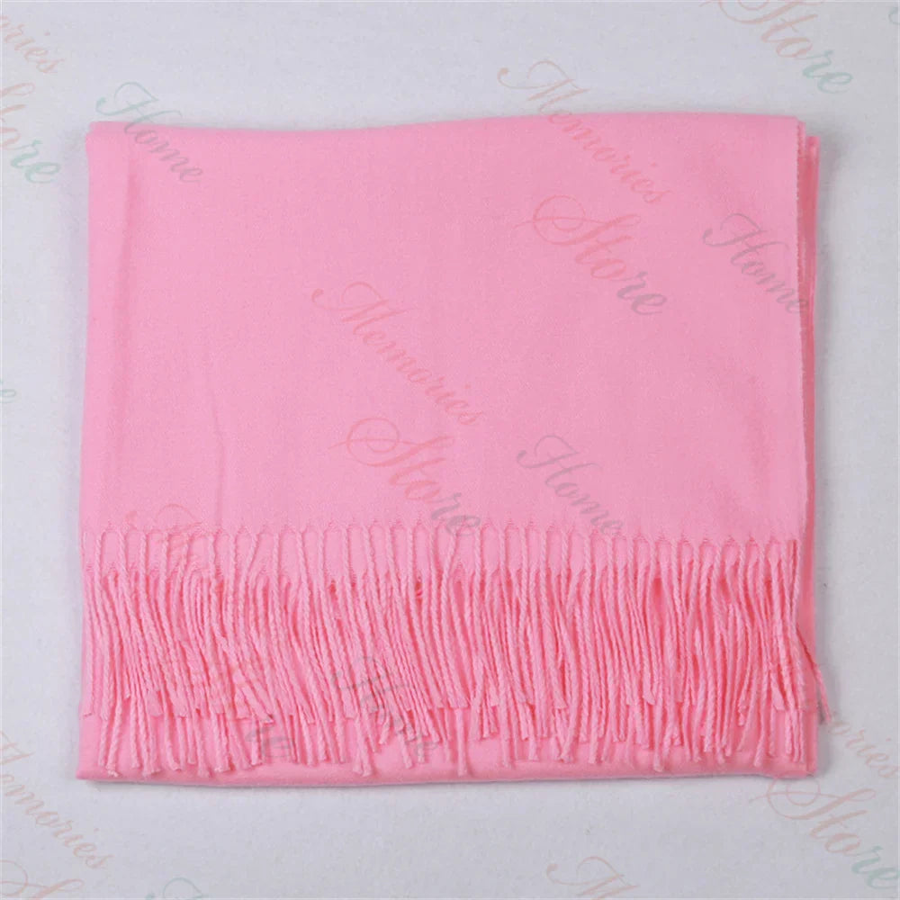 Personalised Embroidered Scarf with Initials or Name Wedding