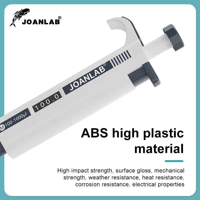 JOANLAB Micropipette Laboratory Automatic Pipette Digital Adjustable Plastic