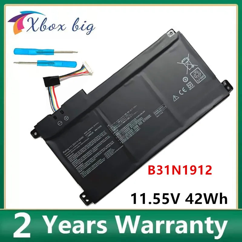 C31N1912 B31N1912 11.55V 42Wh Laptop Battery For Asus