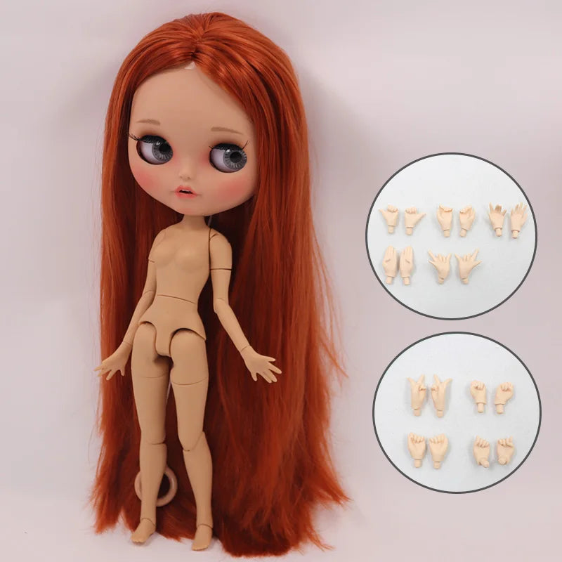 ICY DBS Blyth Doll Pouting Mouth Tan Skin