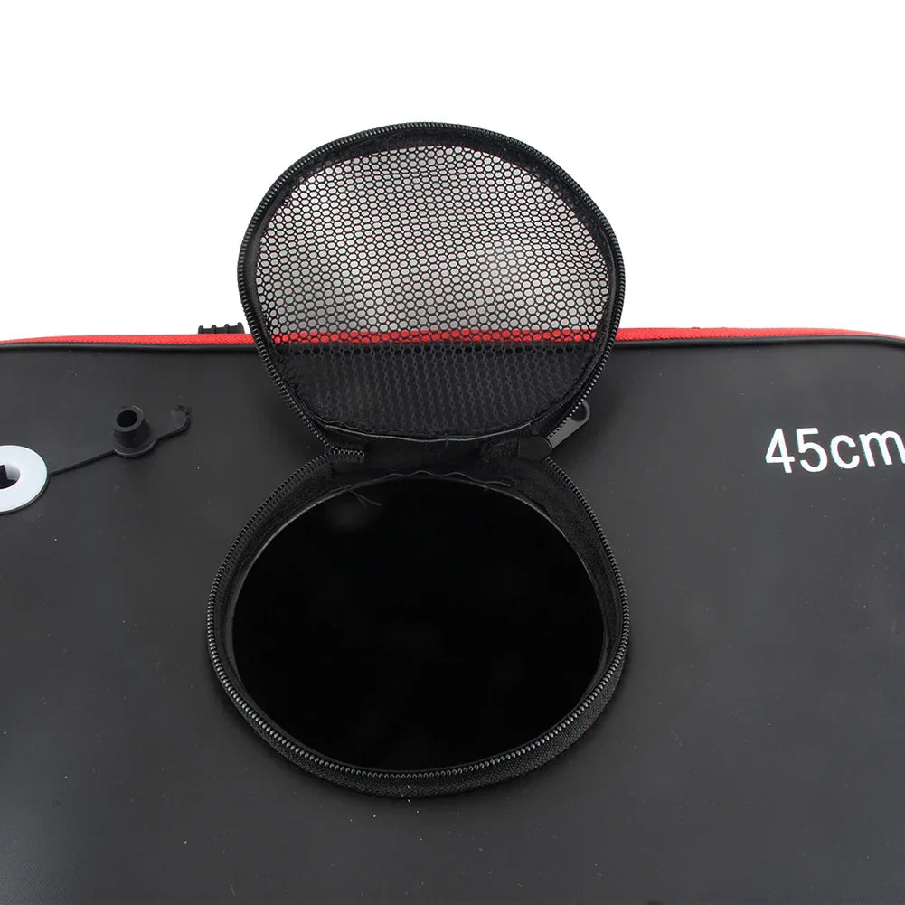 30/40/50CM Folding Fishing Bait Bucket Collapsible Fish Protection