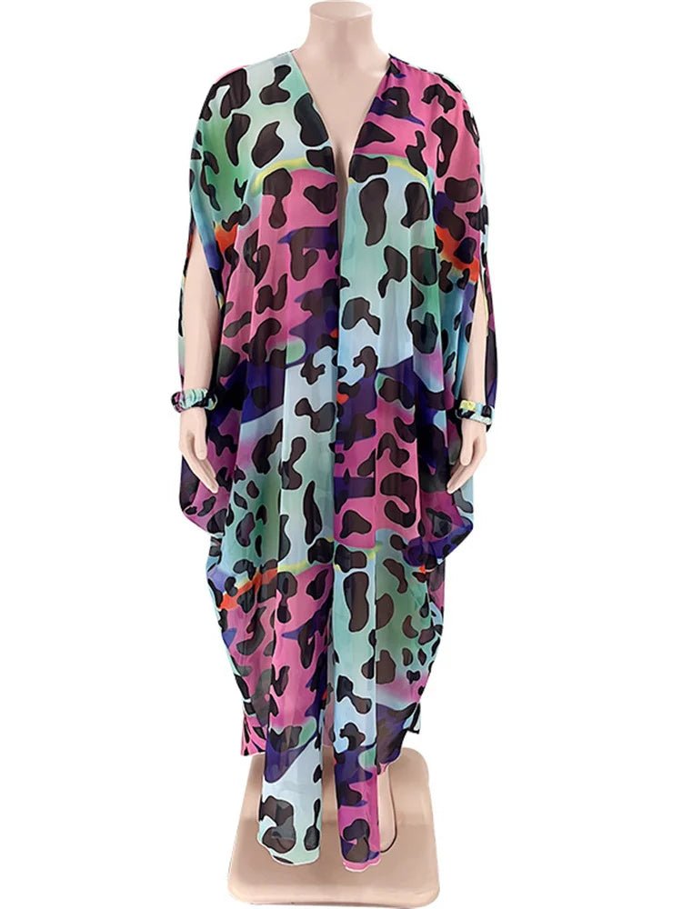 SOMO Plus Size Two Piece Set Women Dress