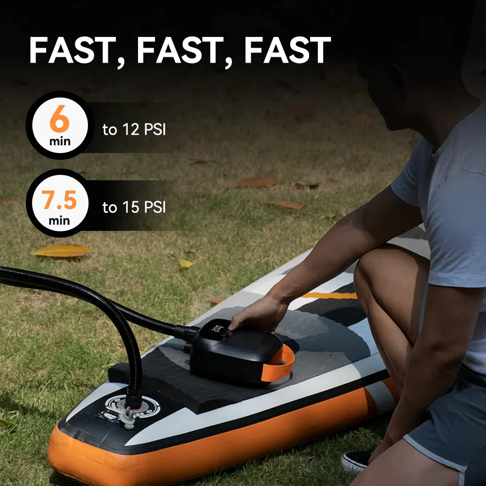 SUP Boat Accessories Inflatable Pump for Pvc Kayak