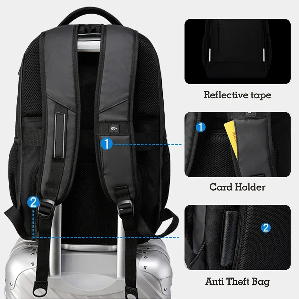 SWISS MILITARY Men Laptop Backpack 17 Inch Fashion