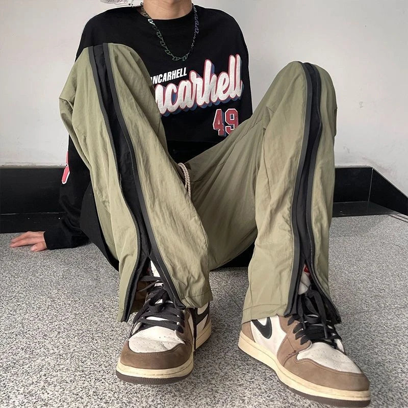 Fashion Korean sweatpants men spring autumn trendy brand