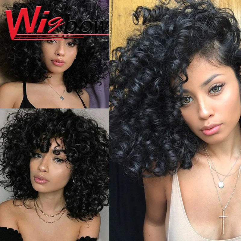 Human Brazilian Hair Weave Bundles With Closure Ombre