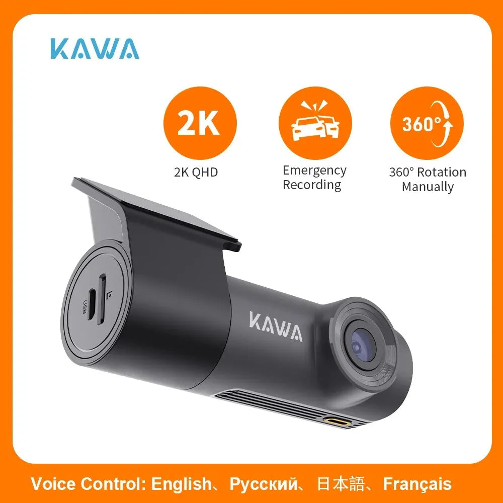 2K Dash Camera For Car DVR Dash Cam