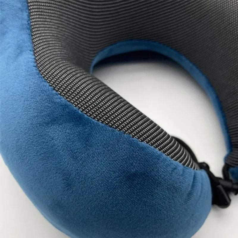 Memory Foam U-shaped Neck Pillow Soft Travel Pillow