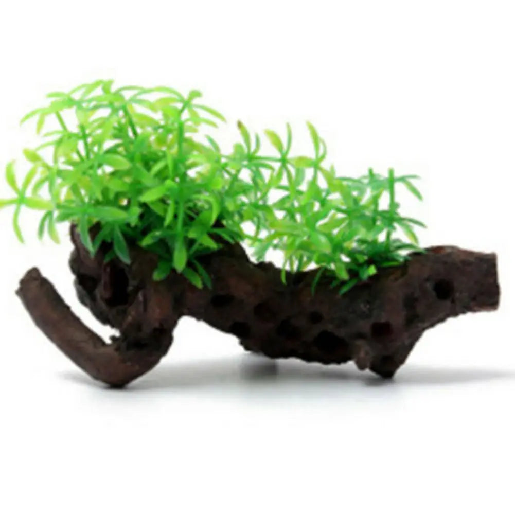 Fish Tank Accessories Artificial Green Plants Green Fish