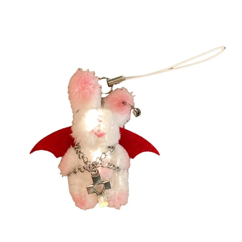Bunny Heart Phone Chain Korean INS Punk Cute