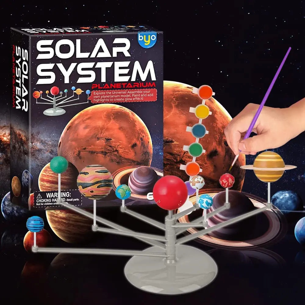 Solar System Model DIY Planet Toys Child Science